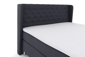 Select No 3 Komplett Sängpaket 210x210 Medium - Blå/Metall - Products - Möbler - Säng - Kontinentalsäng