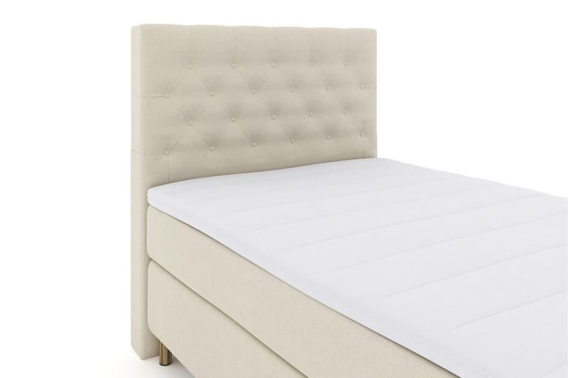 Select No 3 Kontinentalsäng 120x200 Medium - Beige/Koppar - Products - Möbler - Säng - Enkelsäng