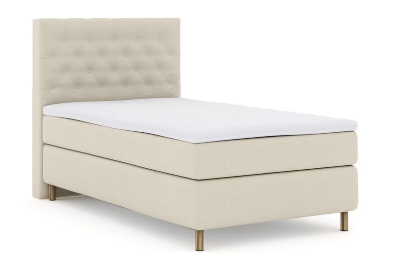 Select No 3 Kontinentalsäng 120x200 Medium - Beige/Koppar - Products - Möbler - Säng - Enkelsäng