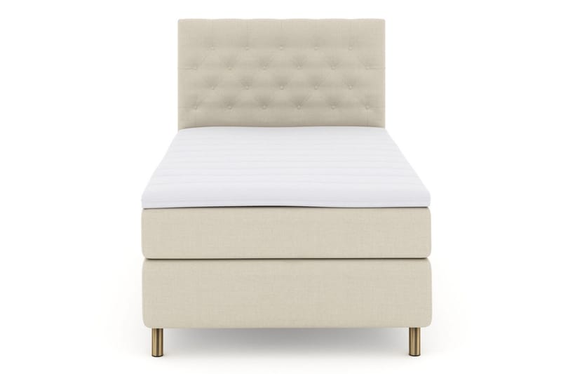 Select No 3 Kontinentalsäng 120x200 Medium - Beige/Koppar - Products - Möbler - Säng - Enkelsäng