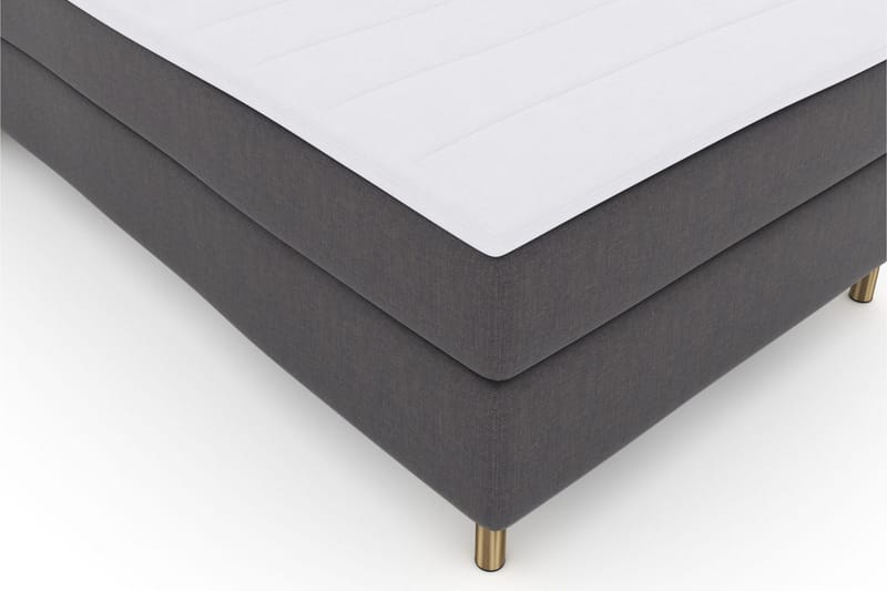 Select No 3 Kontinentalsäng 120x200 Medium - Mörkgrå/Koppar - Products - Möbler - Säng - Enkelsäng
