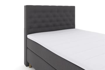 Select No 3 Kontinentalsäng 140x200 Fast/Medium - Mörkgrå/Koppar - Products - Möbler - Säng - Kontinentalsäng
