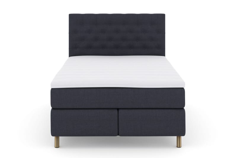 Select No 3 Kontinentalsäng 160x200 Fast/Medium - Blå/Koppar - Products - Möbler - Säng - Kontinentalsäng