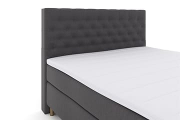 Select No 3 Kontinentalsäng 160x200 Fast/Medium - Mörkgrå/Koppar - Products - Möbler - Säng - Kontinentalsäng