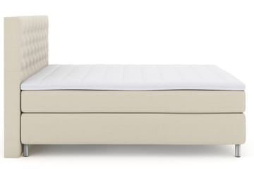 Select No 3 Kontinentalsäng 180x200 Fast - Beige/Metall - Products - Möbler - Säng - Kontinentalsäng