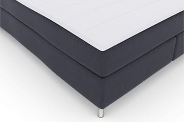 Select No 3 Kontinentalsäng 180x200 Fast - Blå/Metall - Products - Möbler - Säng - Kontinentalsäng