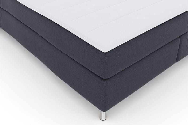 Select No 3 Kontinentalsäng 180x200 Fast - Blå/Metall - Products - Möbler - Säng - Kontinentalsäng