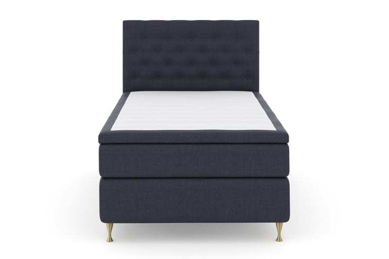 Select No 4 Komplett Sängpaket 120x200 Fast - Blå/Guld - Products - Möbler - Säng - Enkelsäng