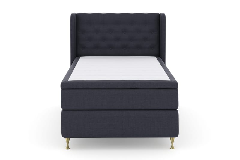 Select No 4 Komplett Sängpaket 120x200 Fast - Blå/Guld - Products - Möbler - Säng - Enkelsäng