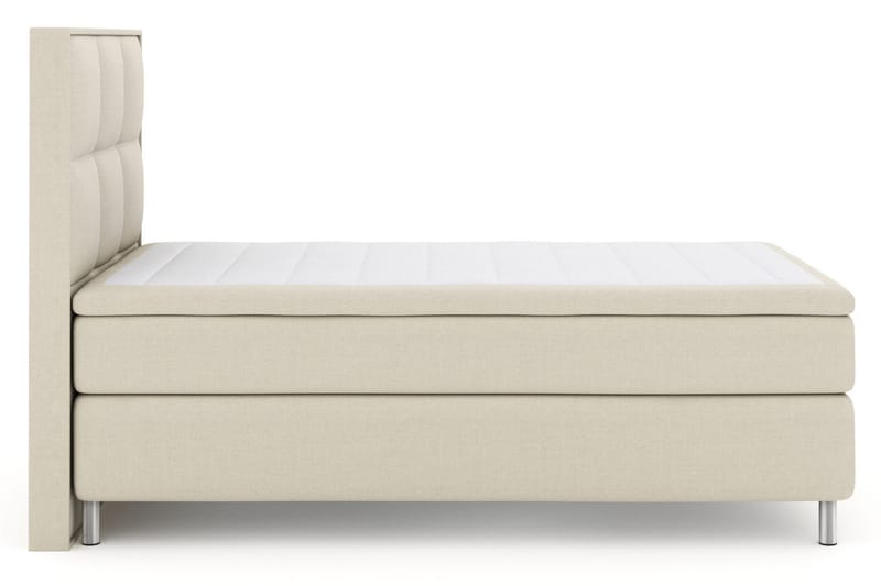 Select No 4 Komplett Sängpaket 120x200 Medium - Beige/Metall - Products - Möbler - Säng - Enkelsäng