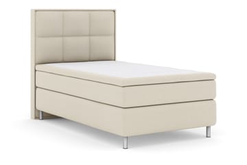 Select No 4 Komplett Sängpaket 120x200 Medium - Beige/Metall - Products - Möbler - Säng - Enkelsäng