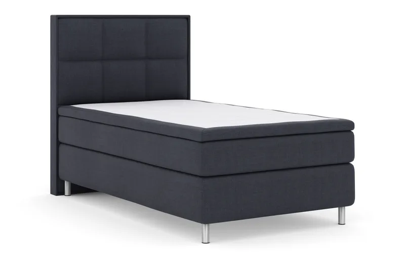 Select No 4 Komplett Sängpaket 120x200 Medium - Blå/Metall - Products - Möbler - Säng - Enkelsäng