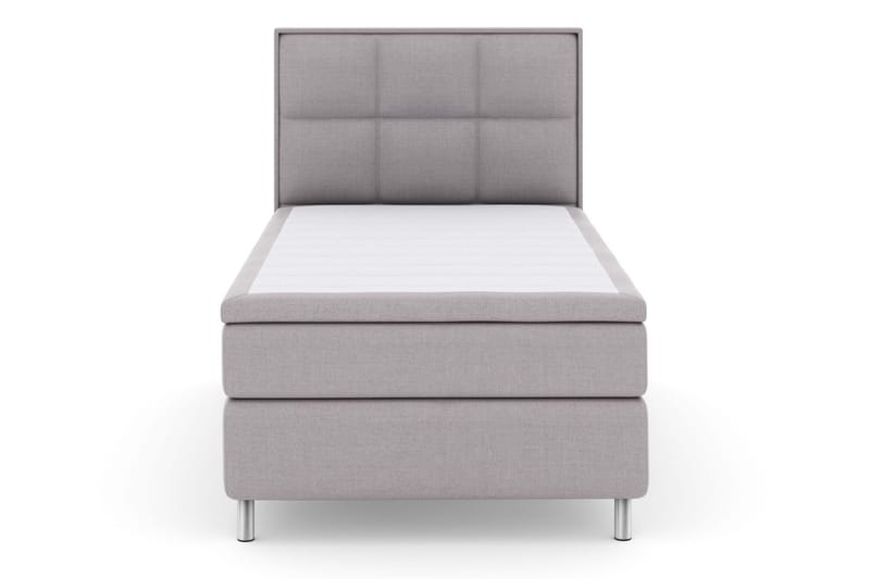 Select No 4 Komplett Sängpaket 120x200 Medium - Ljusgrå/Metall - Products - Möbler - Säng - Enkelsäng
