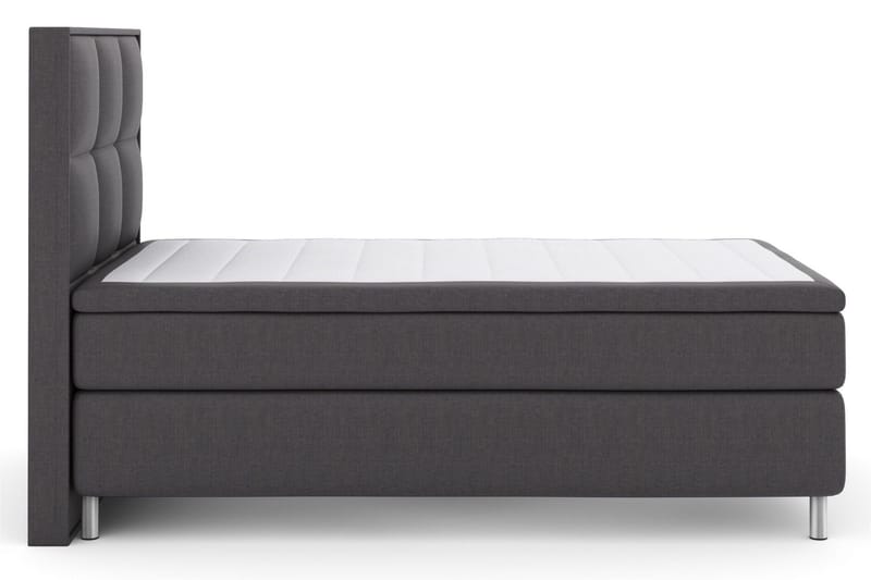 Select No 4 Komplett Sängpaket 120x200 Medium - Mörkgrå/Metall - Products - Möbler - Säng - Enkelsäng