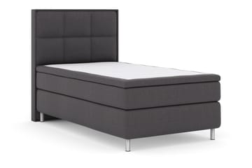 Select No 4 Komplett Sängpaket 120x200 Medium - Mörkgrå/Metall - Products - Möbler - Säng - Enkelsäng