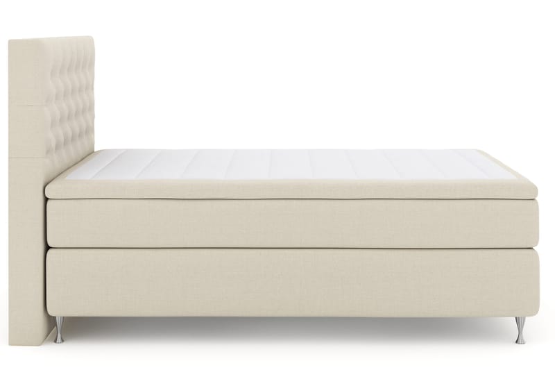 Select No 4 Komplett Sängpaket 140x200 Fast - Beige/Silver - Products - Möbler - Säng - Kontinentalsäng