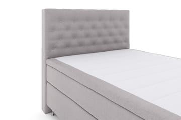 Select No 4 Komplett Sängpaket 140x200 Fast - Ljusgrå/Silver - Products - Möbler - Säng - Kontinentalsäng