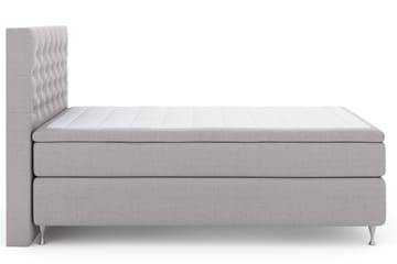 Select No 4 Komplett Sängpaket 140x200 Fast - Ljusgrå/Silver - Products - Möbler - Säng - Kontinentalsäng