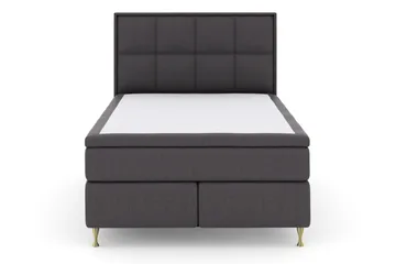 Select Rutig Sänggavel 140 cm - Mörkgrå