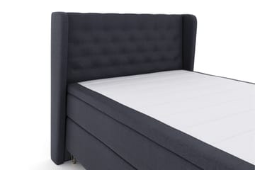 Select No 4 Komplett Sängpaket 140x200 Fast/Medium - Blå/Metall V-form - Products - Möbler - Säng - Kontinentalsäng