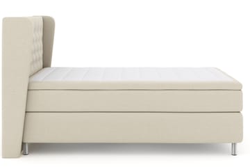 Select No 4 Komplett Sängpaket 140x200 Medium - Beige/Metall - Products - Möbler - Säng - Kontinentalsäng