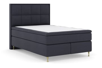 Select No 4 Komplett Sängpaket 140x200 Medium - Blå/Guld - Products - Möbler - Säng - Kontinentalsäng