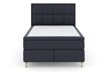 Select No 4 Komplett Sängpaket 140x200 Medium - Blå/Guld - Products - Möbler - Säng - Kontinentalsäng