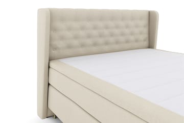 Select No 4 Komplett Sängpaket 160x200 Fast - Beige/Guld - Products - Möbler - Säng - Kontinentalsäng