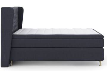 Select No 4 Komplett Sängpaket 160x200 Fast - Blå/Guld - Products - Möbler - Säng - Kontinentalsäng