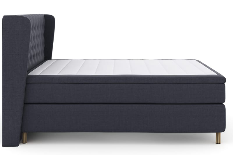 Select No 4 Komplett Sängpaket 180x200 Fast - Blå/Koppar - Products - Möbler - Säng - Kontinentalsäng