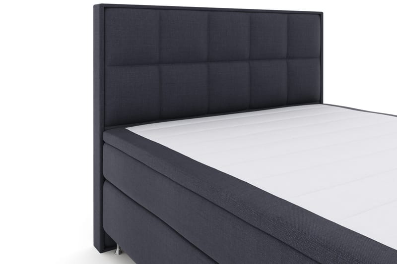 Select No 4 Komplett Sängpaket 180x200 Fast - Blå/Silver - Products - Möbler - Säng - Kontinentalsäng