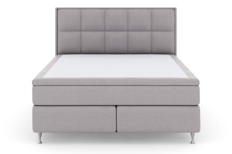 Select No 4 Komplett Sängpaket 180x200 Fast - Ljusgrå/Silver - Products - Möbler - Säng - Kontinentalsäng