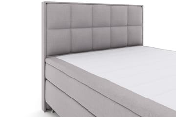 Select No 4 Komplett Sängpaket 180x200 Fast - Ljusgrå/Silver - Products - Möbler - Säng - Kontinentalsäng