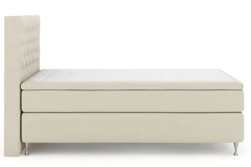 Select No 4 Kontinentalsäng 120x200 Fast - Beige/Silver - Products - Möbler - Säng - Enkelsäng