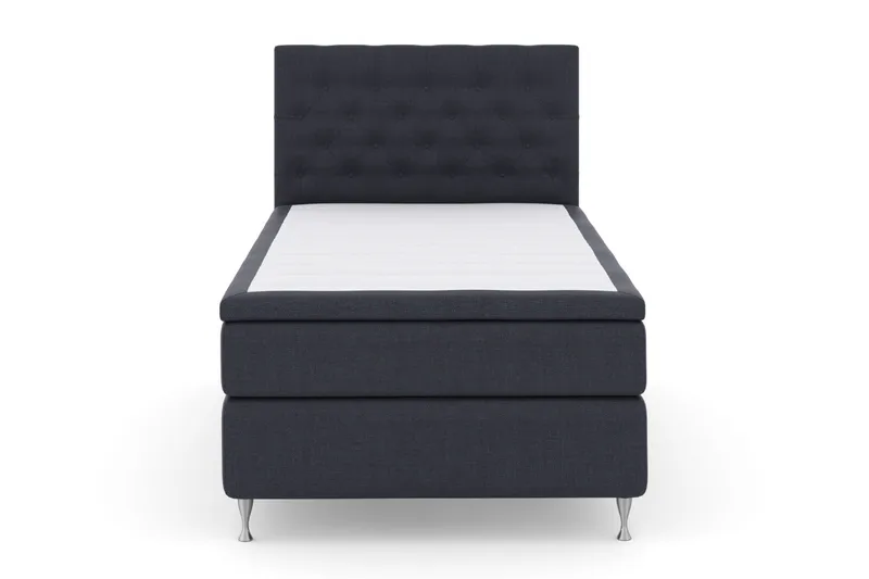 Select No 4 Kontinentalsäng 120x200 Fast - Blå/Silver - Products - Möbler - Säng - Enkelsäng