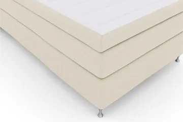 Select No 4 Kontinentalsäng 120x200 Medium - Beige/Silver - Products - Möbler - Säng - Enkelsäng