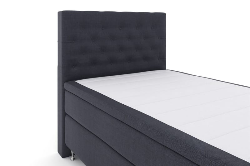 Select No 4 Kontinentalsäng 120x200 Medium - Blå/Silver - Products - Möbler - Säng - Enkelsäng