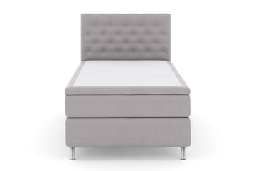 Select No 4 Kontinentalsäng 120x200 Medium - Ljusgrå/Metall - Products - Möbler - Säng - Enkelsäng