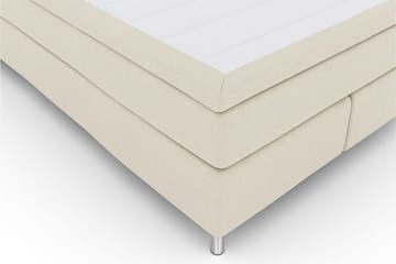 Select No 4 Kontinentalsäng 160x200 Fast - Beige/Metall - Products - Möbler - Säng - Kontinentalsäng