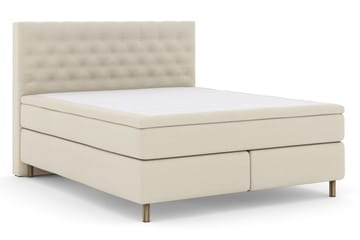 Select No 4 Kontinentalsäng 210x210 Fast - Beige/Koppar - Products - Möbler - Säng - Kontinentalsäng