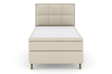 Select No 5 Komplett Sängpaket 120x200 Medium Latex - Beige/Koppar - Products - Möbler - Säng - Enkelsäng