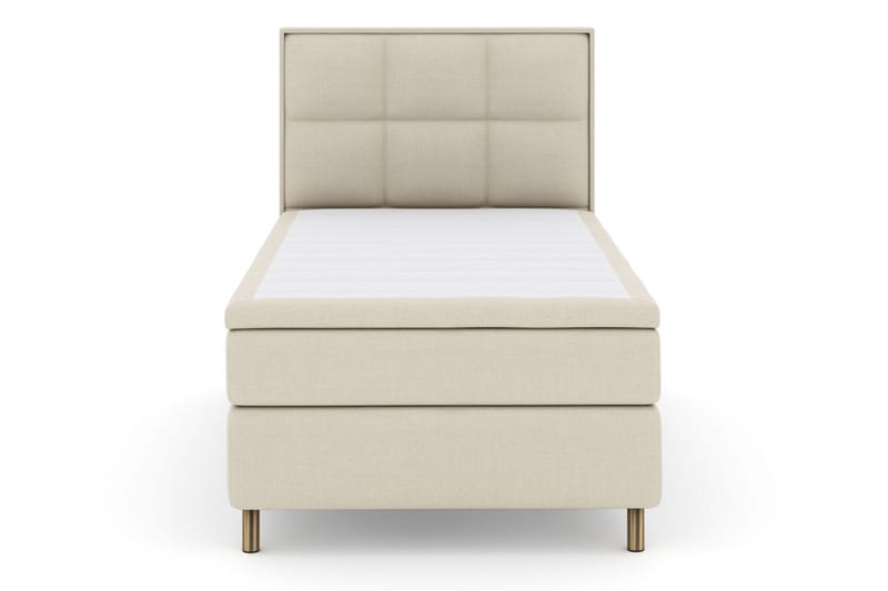 Select No 5 Komplett Sängpaket 120x200 Medium Latex - Beige/Koppar - Products - Möbler - Säng - Enkelsäng