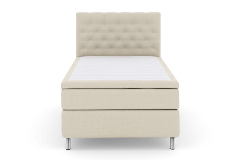 Select No 5 Komplett Sängpaket 120x200 Medium Latex - Beige/Metall - Products - Möbler - Säng - Enkelsäng