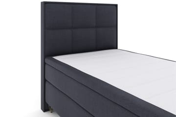 Select No 5 Komplett Sängpaket 120x200 Medium Latex - Blå/Metall V-form - Products - Möbler - Säng - Enkelsäng