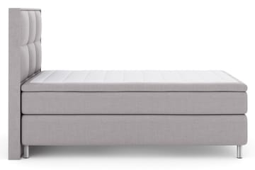Select Rutig Sänggavel 120 cm - Ljusgrå