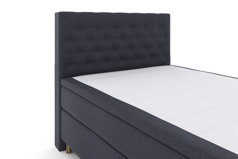 Select No 5 Komplett Sängpaket 140x200 Fast Latex - Blå/Metall - Products - Möbler - Säng - Kontinentalsäng
