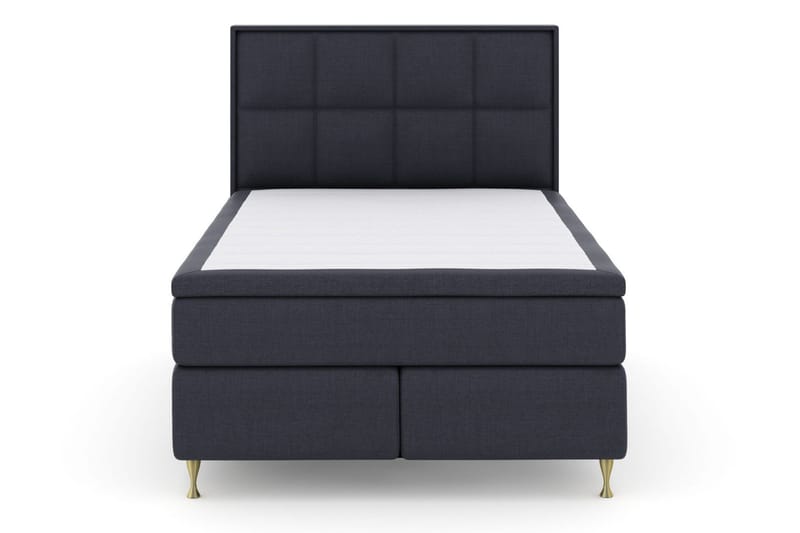 Select No 5 Komplett Sängpaket 140x200 Fast Watergel - Blå/Guld - Products - Möbler - Säng - Kontinentalsäng