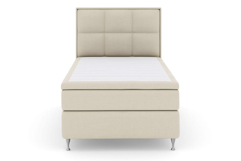 Select No 5 Komplett Sängpaket 140x200 Fast/Medium Watergel - Beige/Silver - Products - Möbler - Säng - Kontinentalsäng