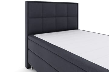 Select No 5 Komplett Sängpaket 140x200 Fast/Medium Watergel - Blå/Silver - Products - Möbler - Säng - Kontinentalsäng