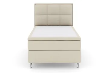 Select No 5 Komplett Sängpaket 140x200 Medium Latex - Beige/Silver - Products - Möbler - Säng - Kontinentalsäng